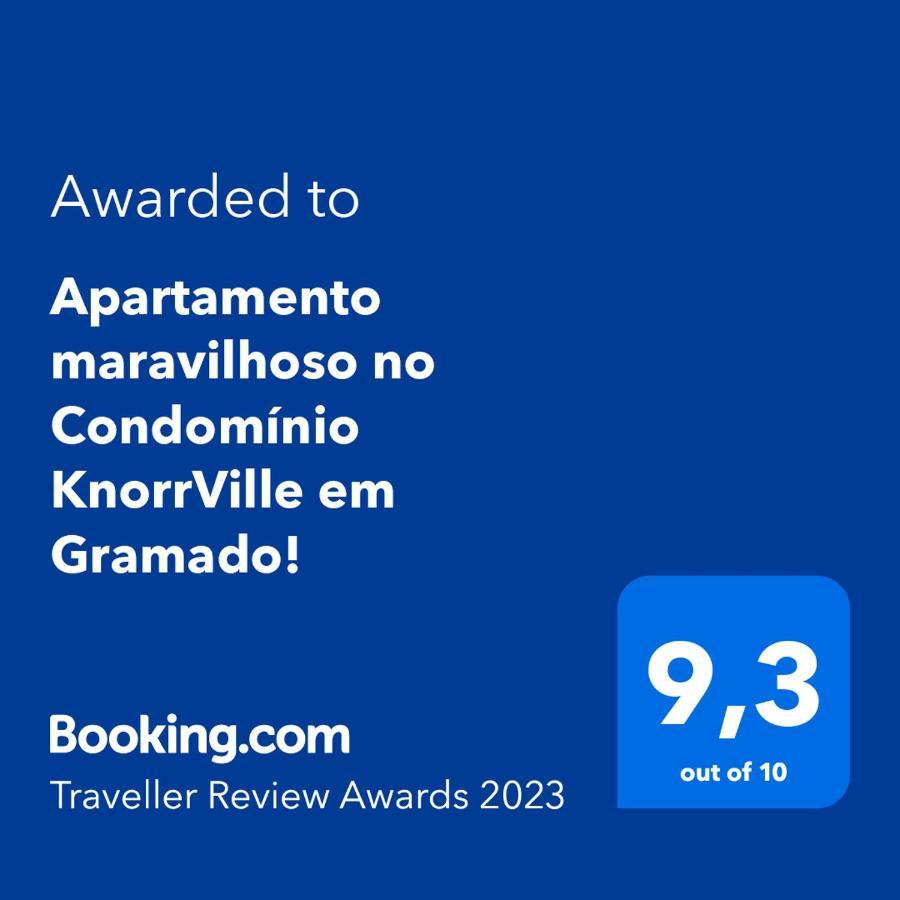 Apartamento Maravilhoso No Condominio Knorrville Em Gramado! Exterior photo
